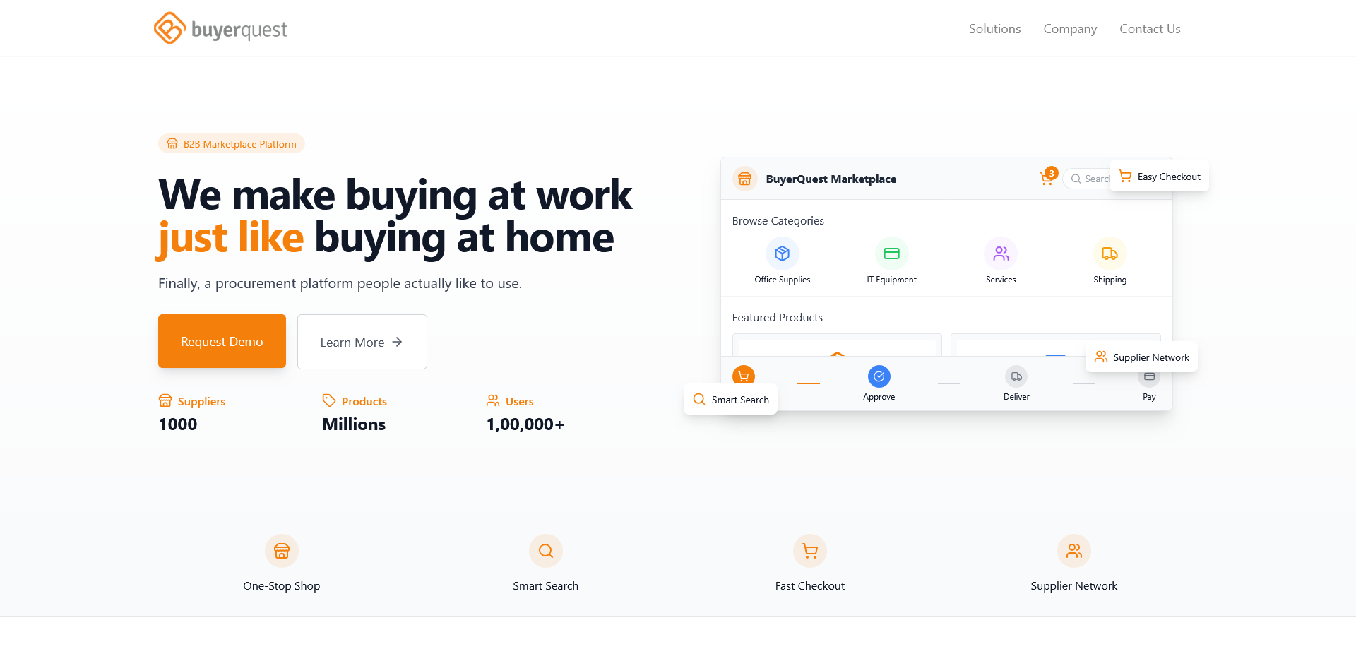 B2B SAAS Company Website