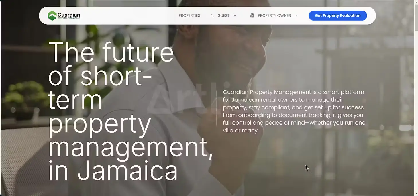 Jamica Property - built with Softgen